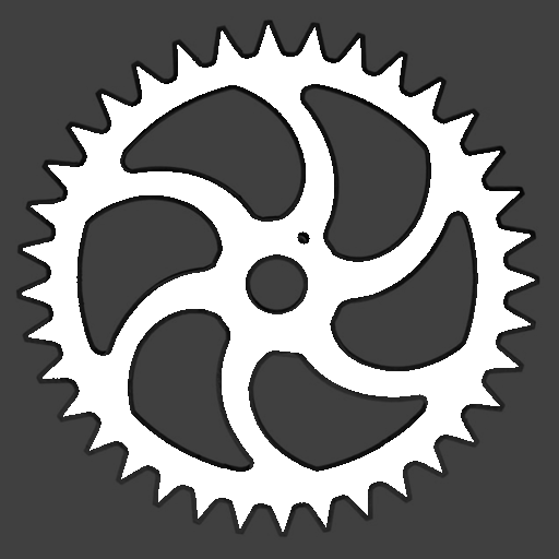 Eroded gear